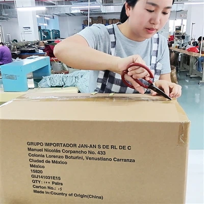 Luqiチームは、大切なメキシコの顧客の輸出注文を準備します
